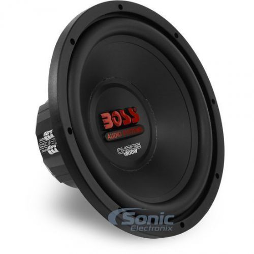 New! boss ch12dvc 1500w 12&#034; subwoofer chaos series dual 4-ohm car sub woofer