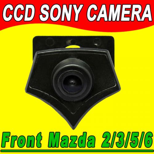 Top quality car vehicle logo auto front view camera special mazda pal ntsc gps