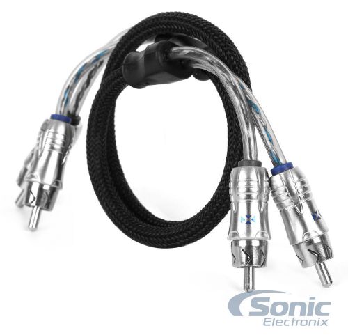 New! nvx xix205 0.5m/1.64 ft 2-channel x-series rca audio interconnect cable