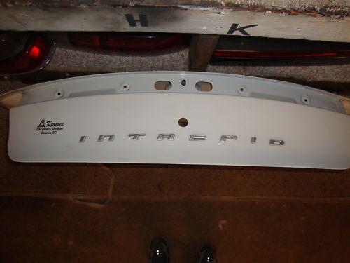 1999 dodge intrepid trunk with wire harness white oem
