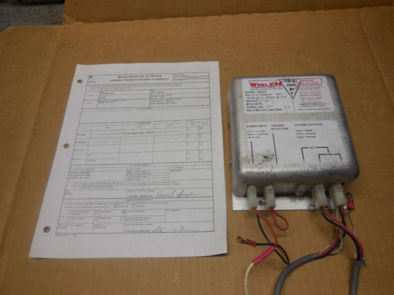 Whelen strobe power supply tso. 3 channel driver.  14 volts or 24 volts