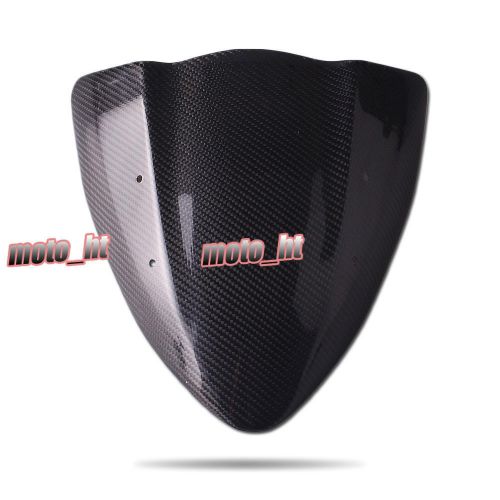 New 1 pc windscreen fits for kawasaki z1000 2003-2006 carbon fiber dark smoke