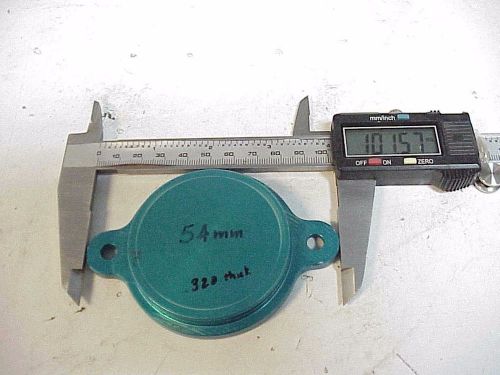 Billet aluminum rear camshaft cover for sb 2.2 bowtie block nascar arca c16