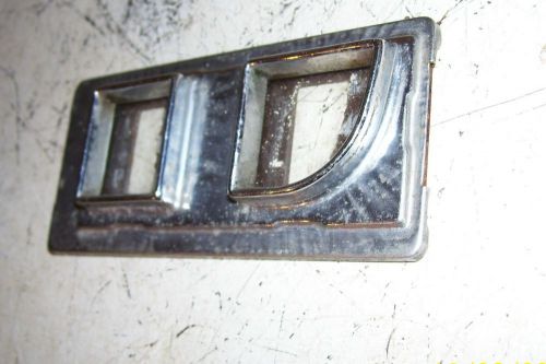 30s 40s 50s dash instrument amp temp gauge cover ford chevy mopar ?? 46 48 52 ?