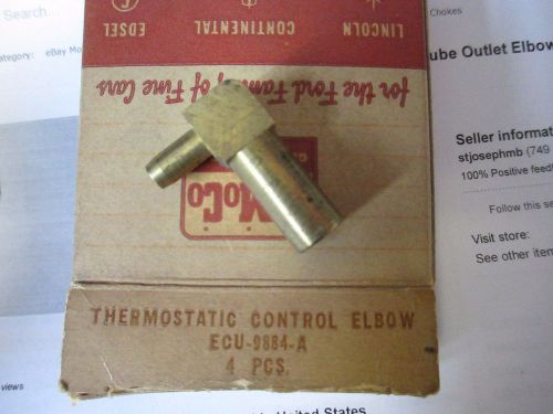 Nos ecu-9884-a ford, mercury, automatic choke tube outlet elbow