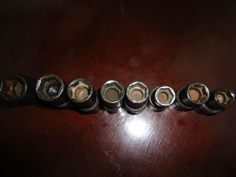 SNAP ON TOOLS 207IPFM PLUS IPFM19 UNIVERSAL SWIVEL SHALLOW IMPACT SOCKET SET NR, US $0.99, image 2