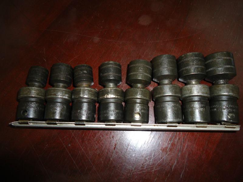 SNAP ON TOOLS 207IPFM PLUS IPFM19 UNIVERSAL SWIVEL SHALLOW IMPACT SOCKET SET NR, US $0.99, image 4