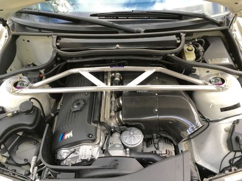 Genuine bmw motorsports p54b32 carbon fiber airbox s54 e46 m3 z4m non csl style