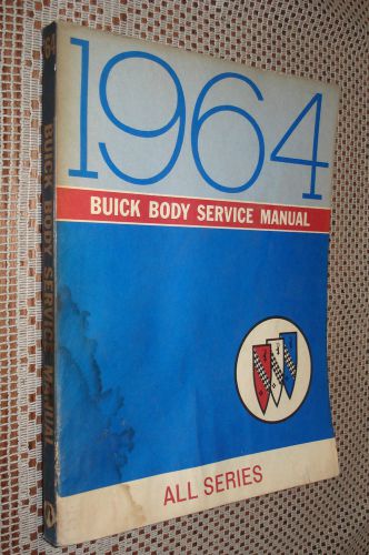 1964 buick body shop manual original service book repair book
