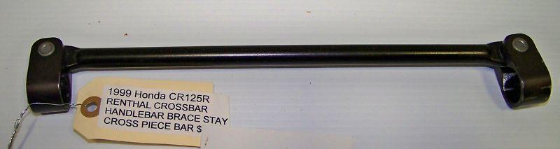 1999 honda cr125r, renthal crossbar, handlebar brace stay cross piece