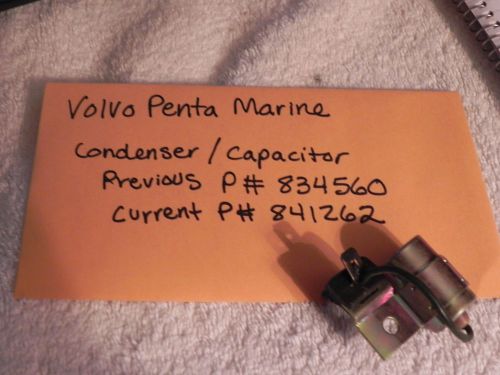 Volvo penta marine condenser capacitor p# 841262 previous p# 834560