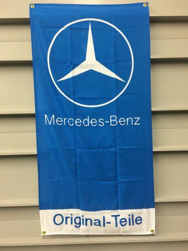 Mercedes benz parts flag banner ~amg gt3 sls c63 clr dtm nurburgring w201 clk