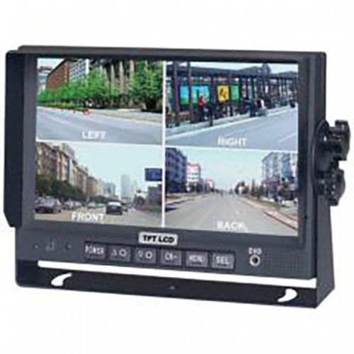 Crimestopper sv-8900.qm.ii 7&#034; color lcd monitor with built-in quad view