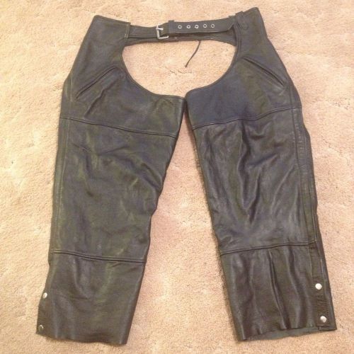 Price slashed!!!!  what a deal??!!  leather motorcycle chaps