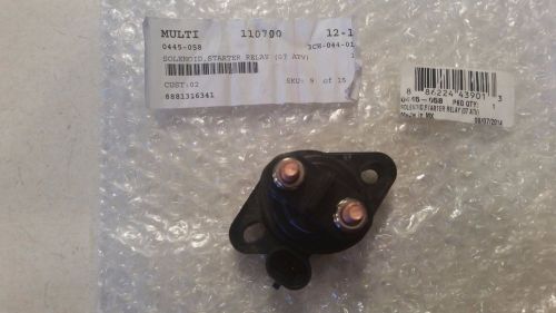 Arctic cat oem starter relay solenoid atv snowmobile wildcat prowler 0445-058