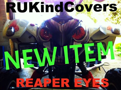 Polaris predator  reaper headlight covers reaper eye&#039;s  set