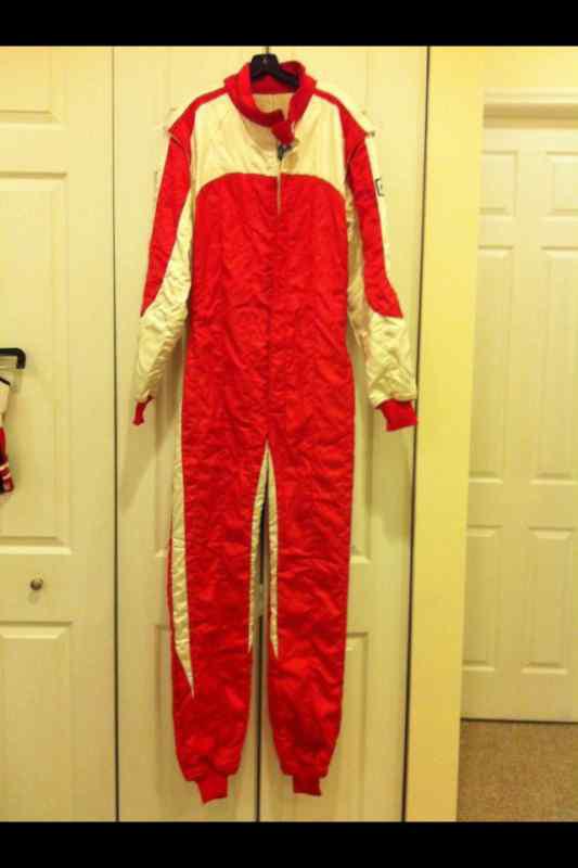 Omp dynamo race car suit nomex size 56  fits sz l