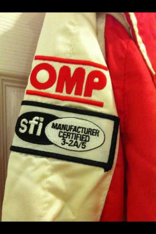 OMP Dynamo Race Car Suit NOMEX Size 56 fits Sz L, US $450.00, image 7