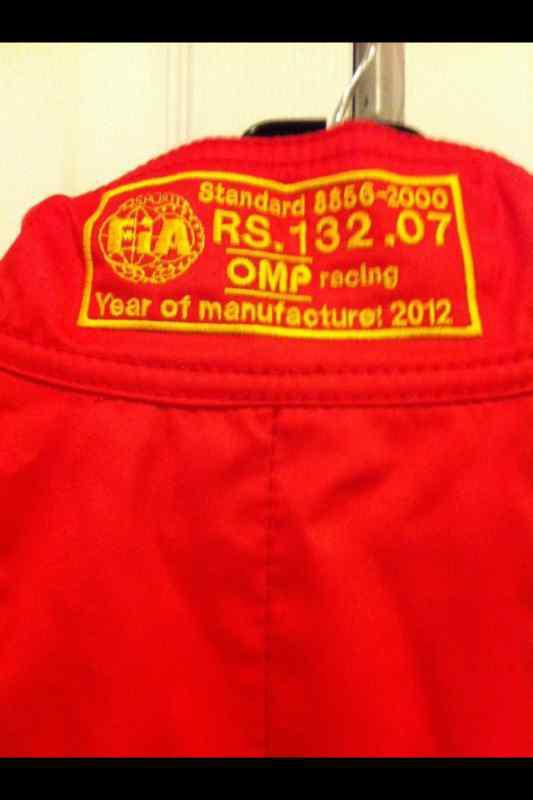 OMP Dynamo Race Car Suit NOMEX Size 56 fits Sz L, US $450.00, image 10