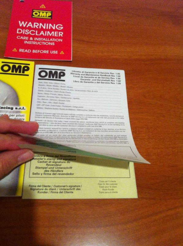 OMP Dynamo Race Car Suit NOMEX Size 56 fits Sz L, US $450.00, image 11