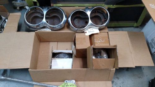 1959 chevrolet corvette original headlight assembly pair