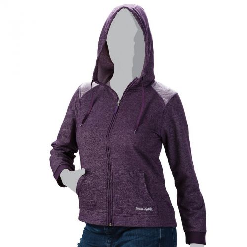 Arctic cat women's team arctic soft tri-blend fabric hoodie - purple - 5273-91_