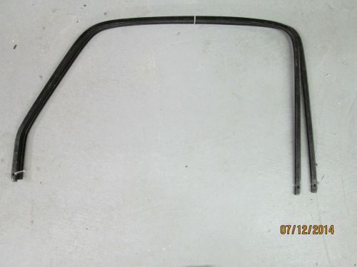 1947-50 chevy &amp; gmc truck one pair painted interior door glass window frame trim