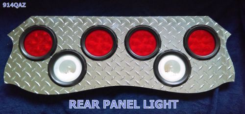 Rear tail-light panel semi-truck with led lights ships free