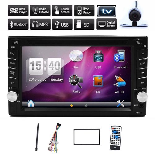 Purchase Reverse Camera+NOGPS 6.2" Double 2Din Car Stereo Radio DVD