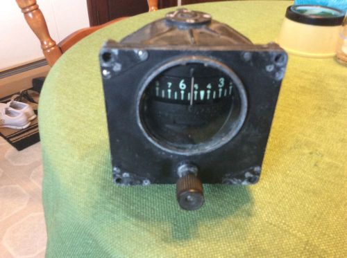 Wwll aircraft directional gyro,jack&amp;heintz, an 5735-1