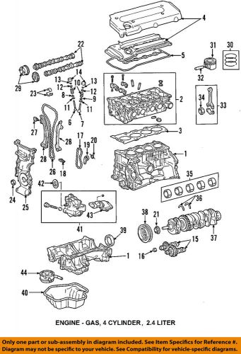 Toyota oem-engine connecting rod bearing 132810h03101
