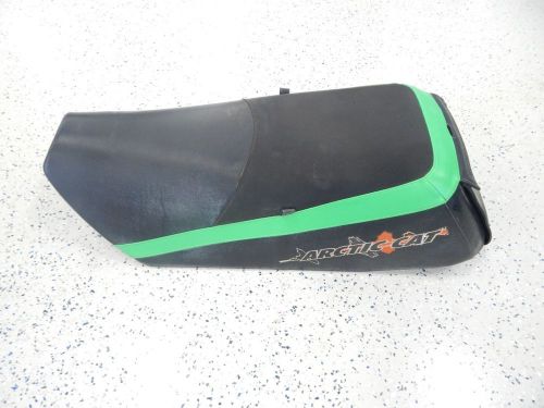 Arctic cat snowmobile 2005-2011 m series green/black seat 7998-716