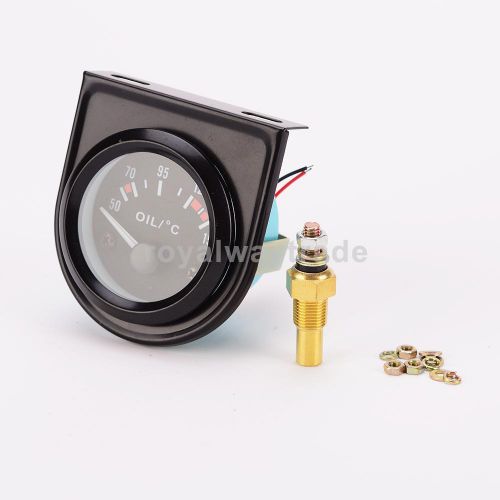 52mm digital electric oil temperature gauge indicator sensor car motorcycle