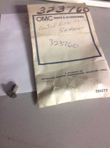 Omc part #323760 screw, index plate