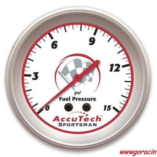 Longacre accutech sportsman 2015 fuel pressure gauge,fuel psi gauge,scca,imca ~