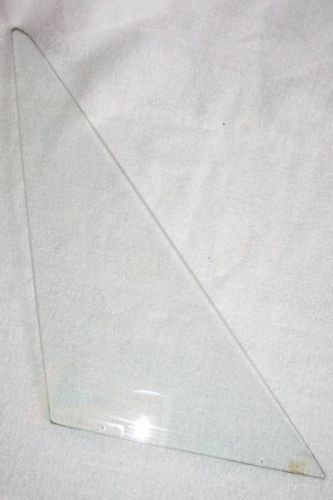 Porsche 914 driver door window vent glass