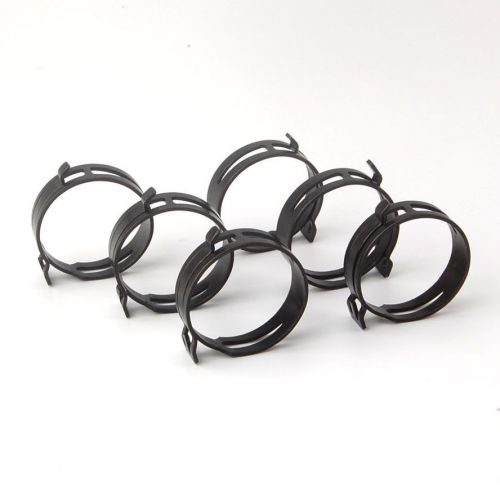 10x diameter=40mm 1-23/40" 1.575" spring clip action fuel hose line clamps