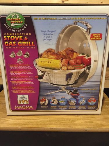 Magma marine kettle 2 combination stove and gas grill, original size
