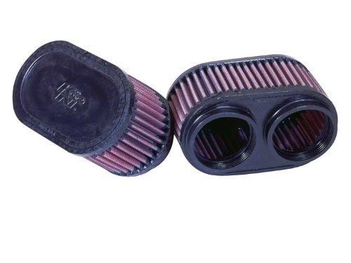 K&amp;n ru-2922 yamaha/suzuki universal rubber air filter (pack of 2)