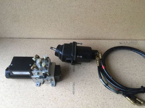 Accusteer heavy duty adjustable hydraulic power steering system ps7-100 and helm