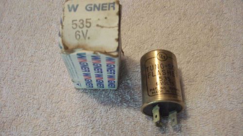 Nos tungsol 6v turn signal flasher 1946-54 gm kaiser nash packard stude ford l-m
