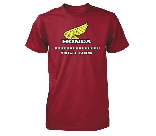 Honda collection vintage racing men&#039;s t-shirt - red - medium - m