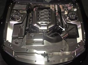 Mustang air box cover perforated 2 pc v8 &amp; gt 5.0 2011-2013-273030