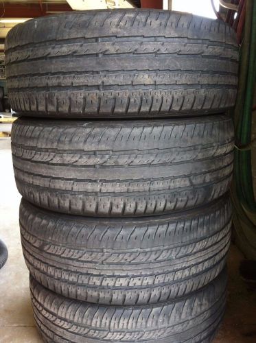 Tires 245/45/20 used tires.  low tread.  all hold air.