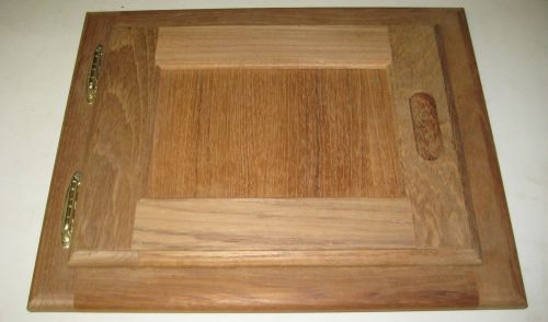 Teak single door unit in frame 15" w x 12" l part # 1506