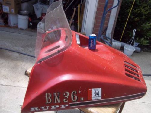 Vintage rupp rupp snowmobile hood