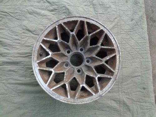 Pontiac trans am 1977-1981 15x7 wheel snowflake wheel zd012 ad20 lot 1