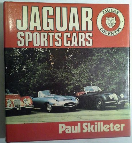 Jaguar sports car hardcover by paul skilleter