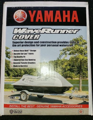 Yamaha pwc new oem waverunner trailer storage cover vx sport &amp; deluxe &amp; limited