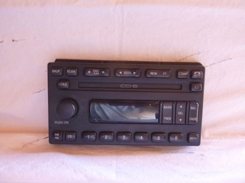 02-05 ford expedition radio 6 cd face plate replacement 2l1f-18c815-ae g62151